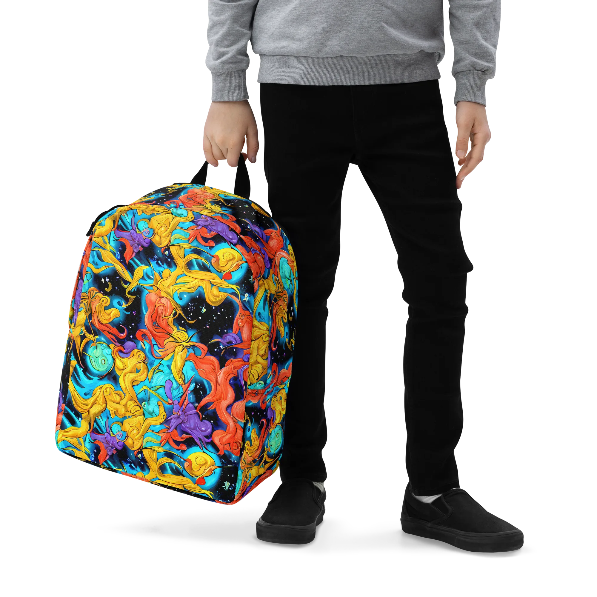 Tidal Dreams on Minimalist Backpack — Zoomed-in