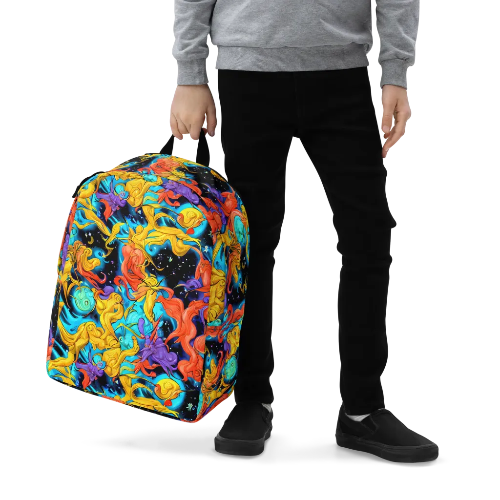 Tidal Dreams on Minimalist Backpack — Zoomed-in