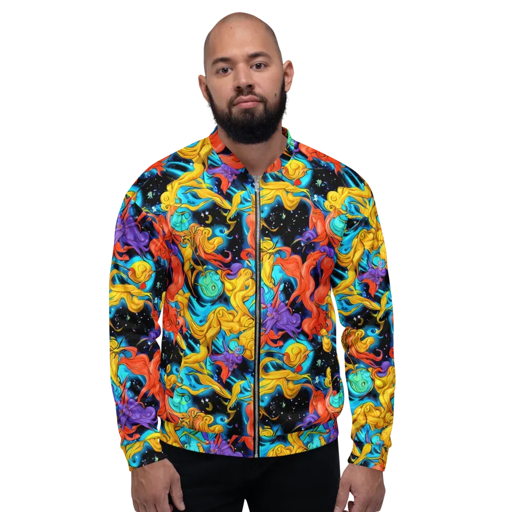 Tidal Dreams on Bomber Jacket — Front