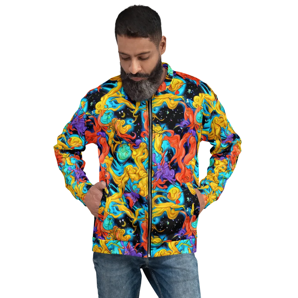 Tidal Dreams on Bomber Jacket — Front