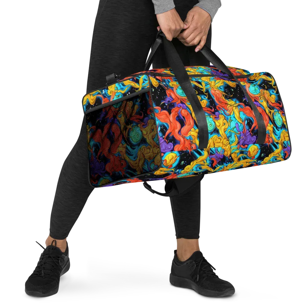 Tidal Dreams on Duffle Bag — Right Front