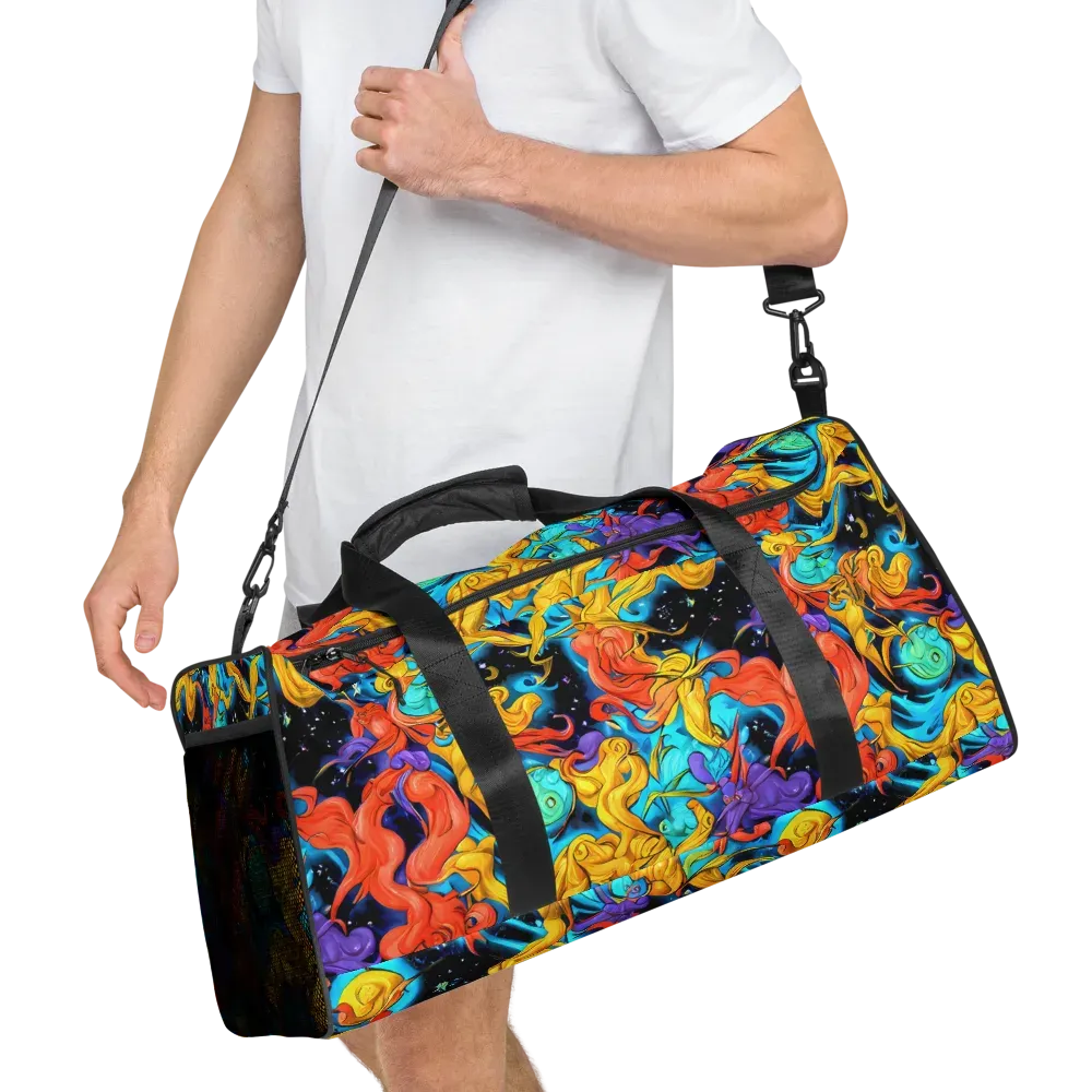 Tidal Dreams on Duffle Bag — Right Front