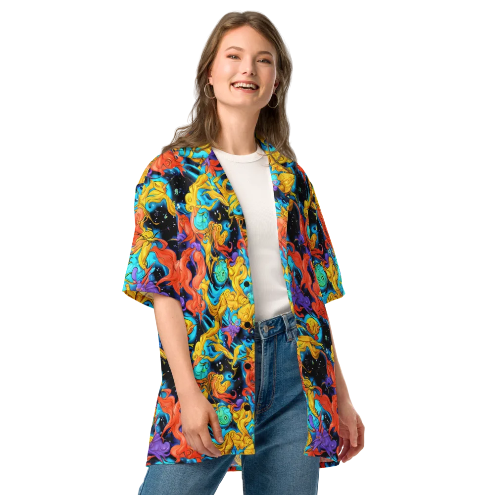 Tidal Dreams on Button Shirt — Front