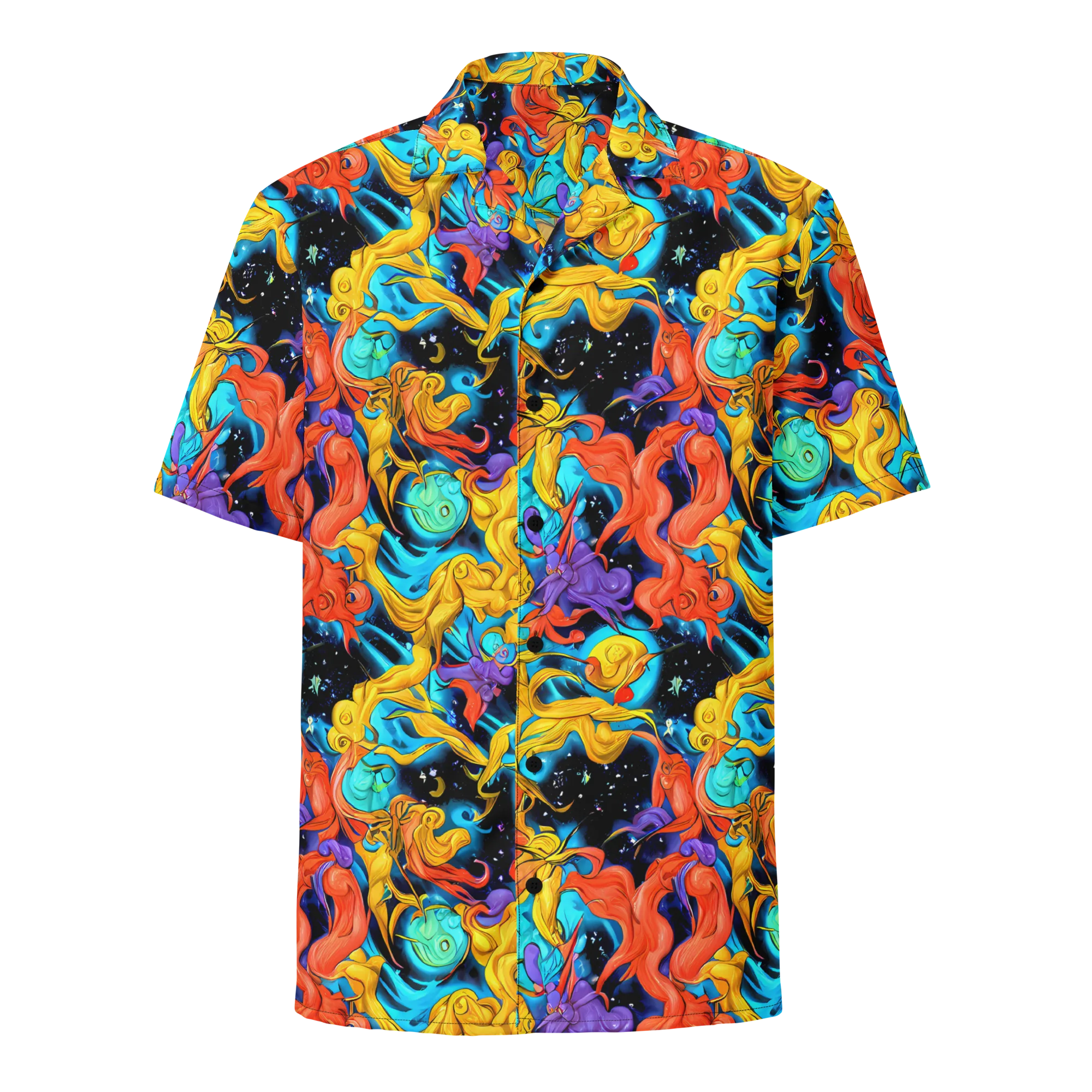 Tidal Dreams on Button Shirt — Front