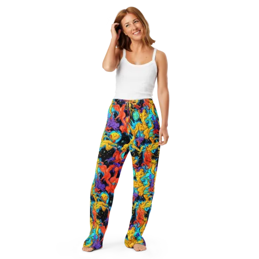 Tidal Dreams on a Women's Pajama Pants