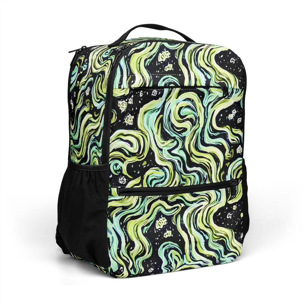 Celestial Slither on Utility Backpack — Right Front