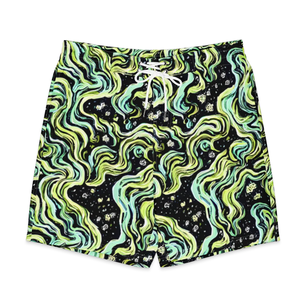 Celestial Slither on Men's Board Shorts — Front