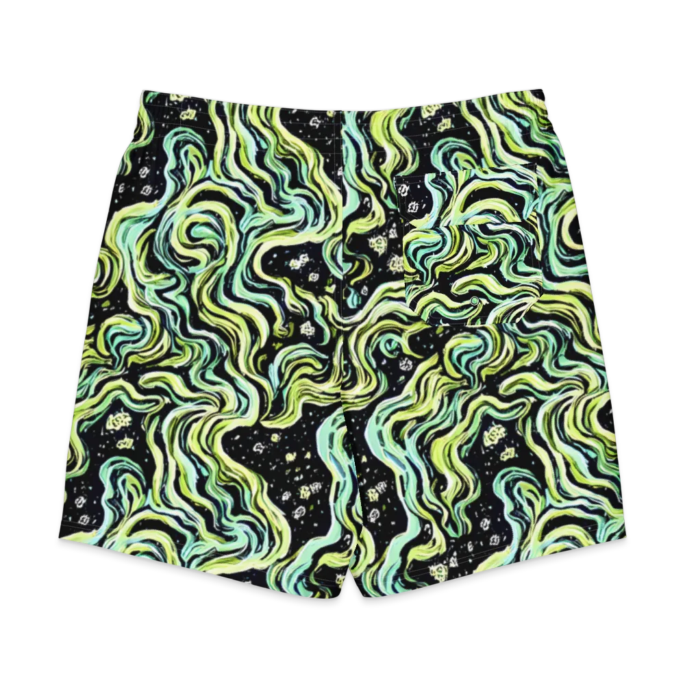 Celestial Slither on Men's Board Shorts — Back