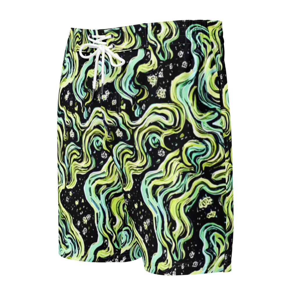 Celestial Slither on Men's Board Shorts — Front