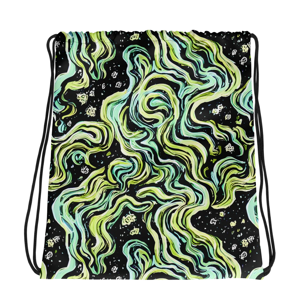 Celestial Slither on Drawstring Bag — Photo