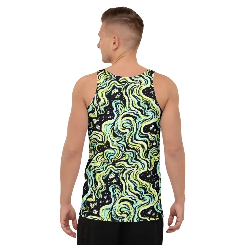 Celestial Slither on Men's Tank Top — Back