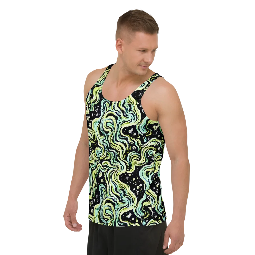 Celestial Slither on Men's Tank Top — Left Front