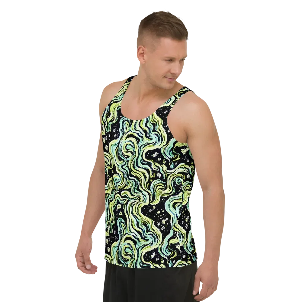 Celestial Slither on Men's Tank Top — Left Front