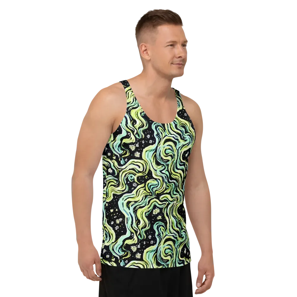 Celestial Slither on Men's Tank Top — Right Front