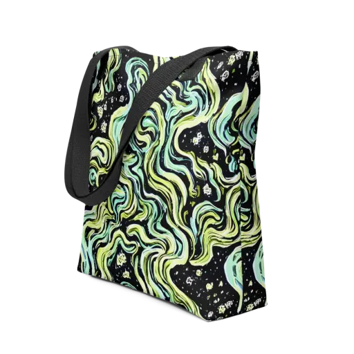 Celestial Slither on a Tote Bag