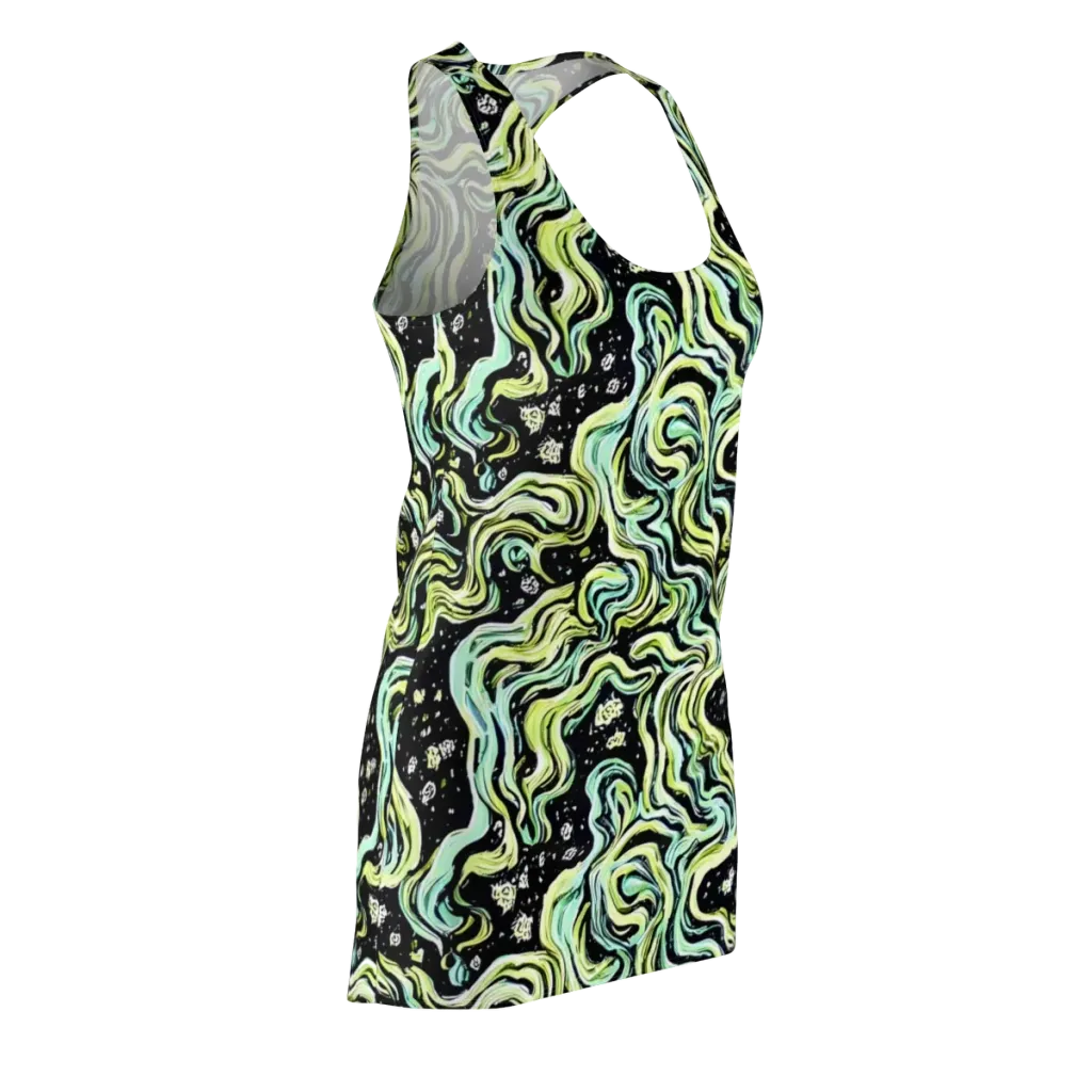 Celestial Slither on Racerback Dress — Front Side