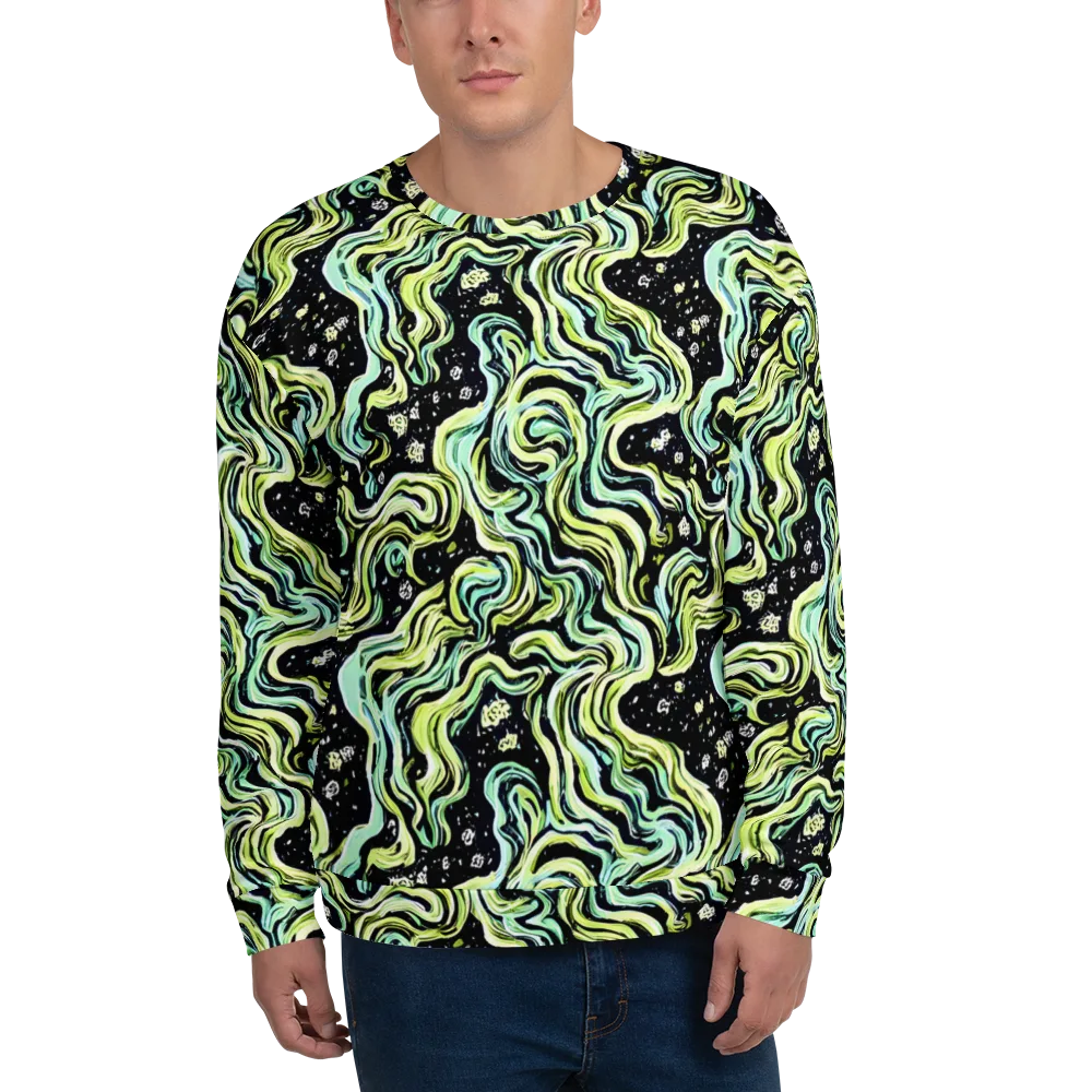 Celestial Slither on Sweatshirt — Front