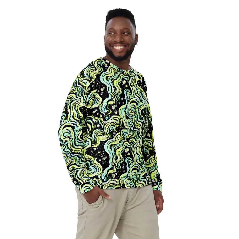 Celestial Slither on Sweatshirt — Front