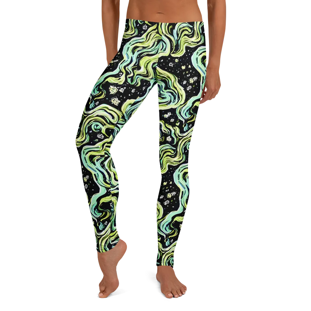 Celestial Slither on Leggings — Front