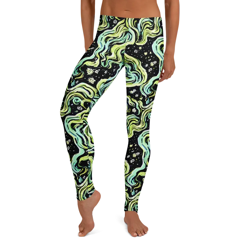 Celestial Slither on Leggings — Front