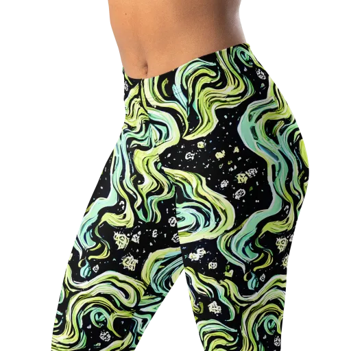 Celestial Slither on a Leggings