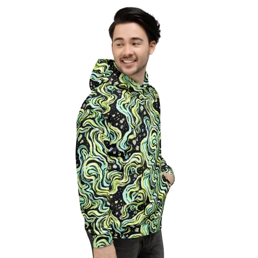 Celestial Slither on a Hoodie