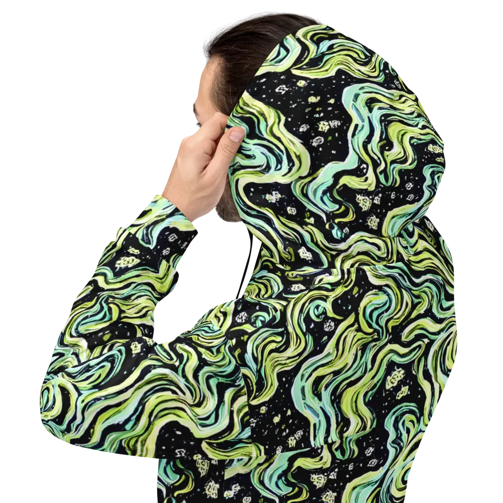 Celestial Slither on Hoodie — Back