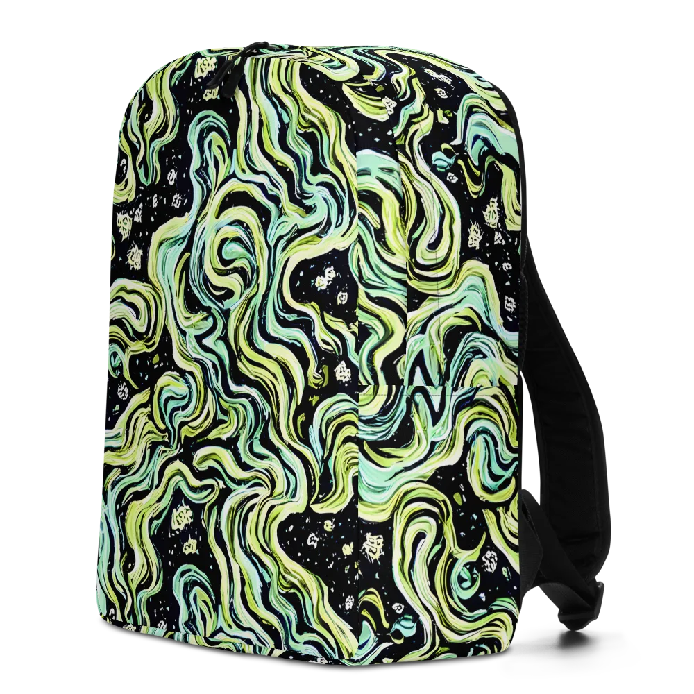 Celestial Slither on Minimalist Backpack — Left