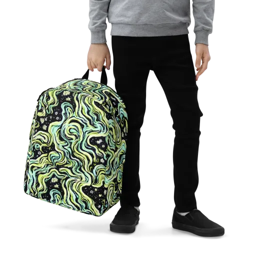 Celestial Slither on a Minimalist Backpack
