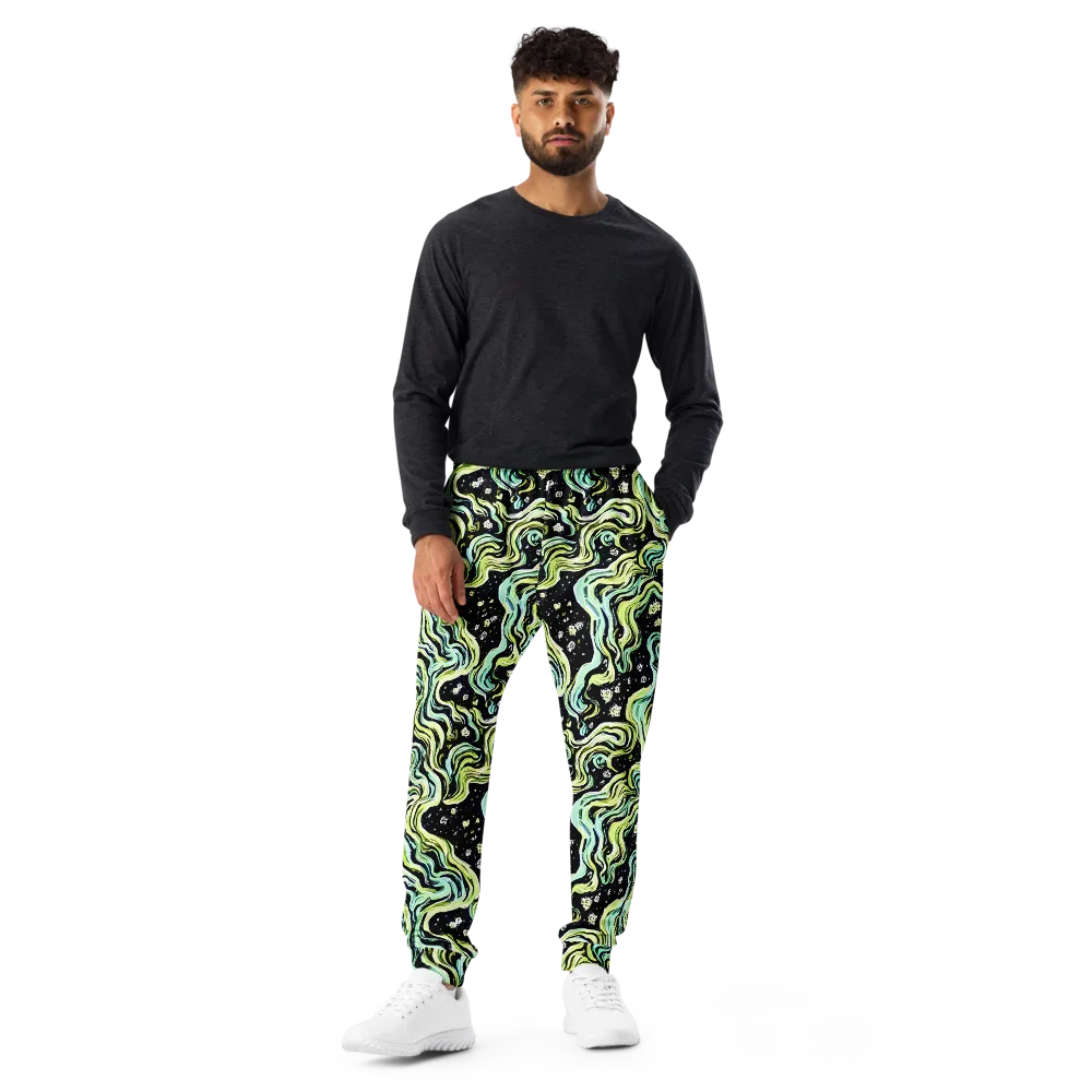 Celestial Slither on Men's Joggers — Front
