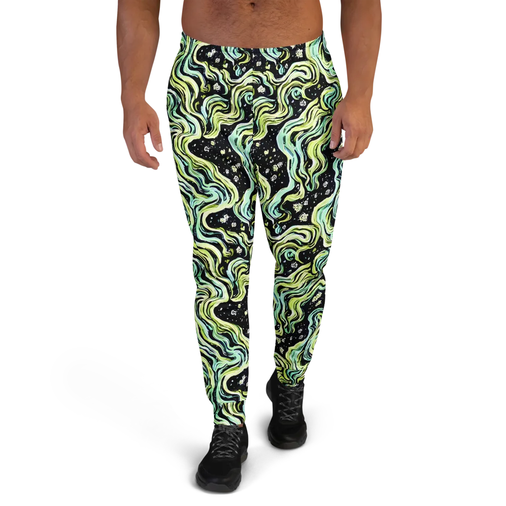 Celestial Slither on Men's Joggers — Front