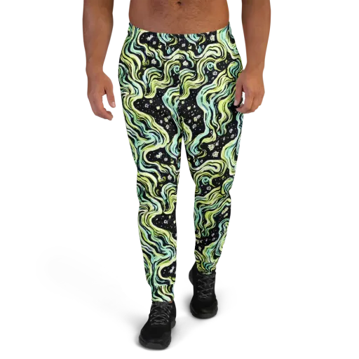 Celestial Slither on a Men's Joggers