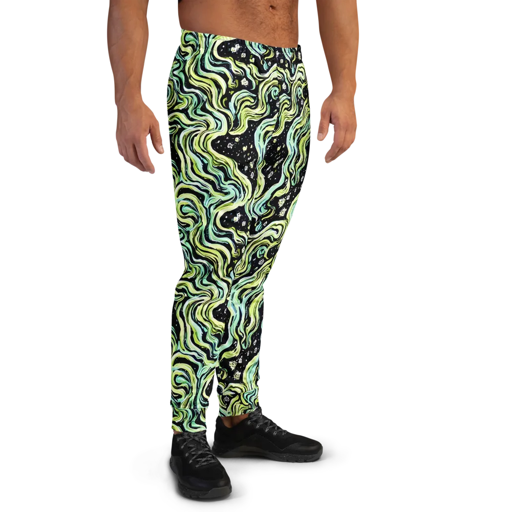 Celestial Slither on Men's Joggers — Right