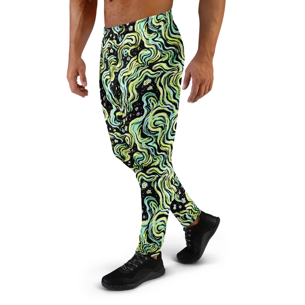 Celestial Slither on Men's Joggers — Left
