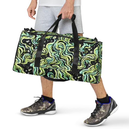 Celestial Slither on a Duffle Bag