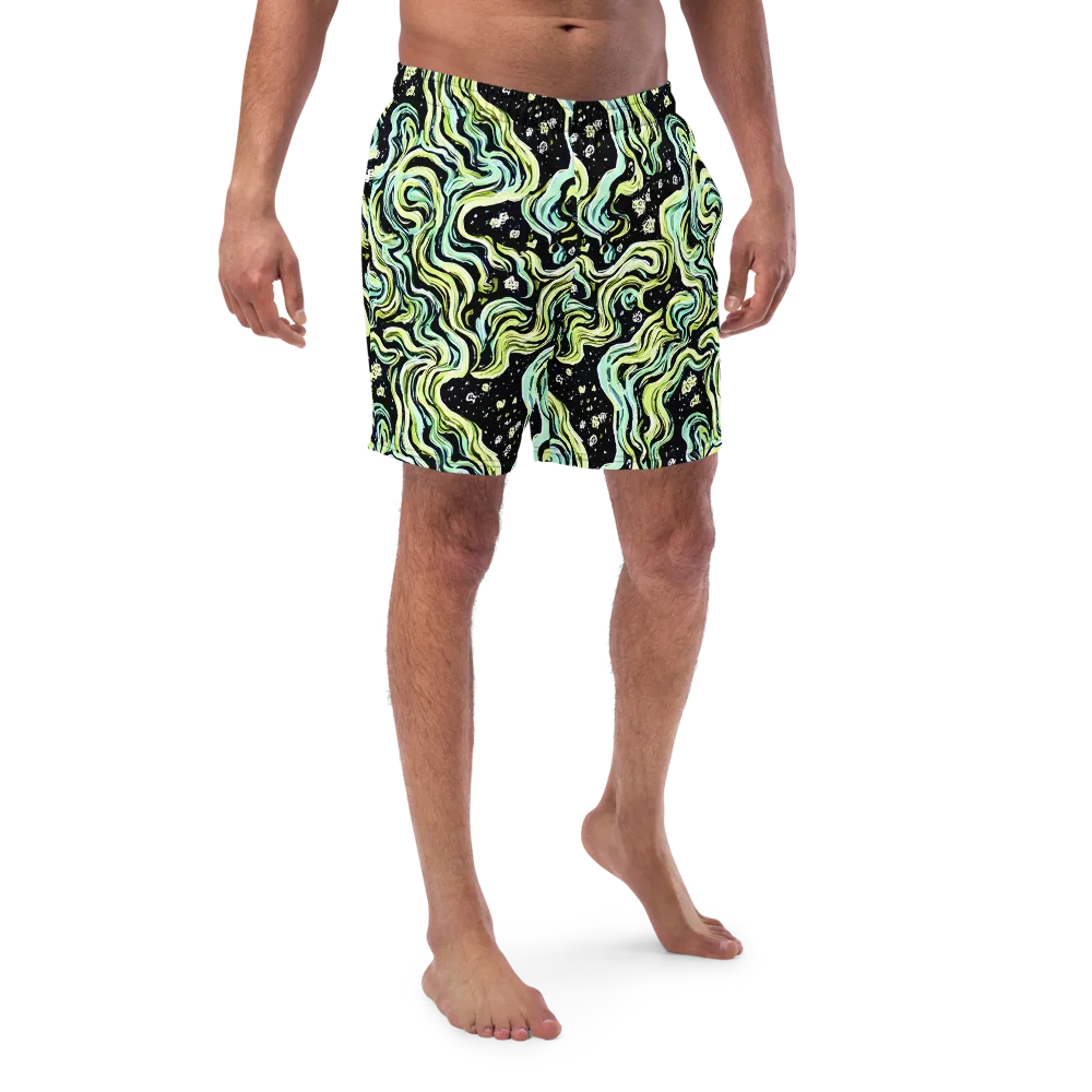 Celestial Slither on Swim Trunks — Front