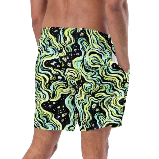 Celestial Slither on a Swim Trunks