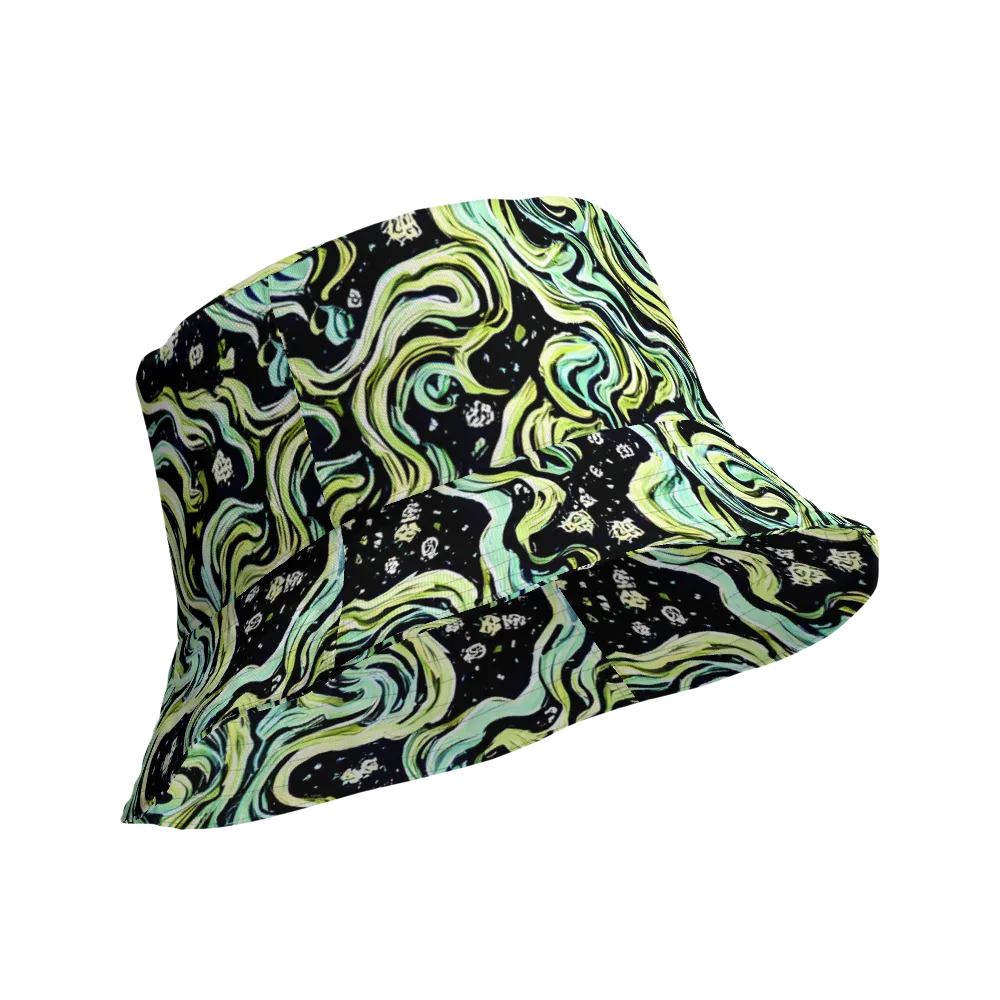 Celestial Slither on Reversible Bucket Hat — Product details Outside