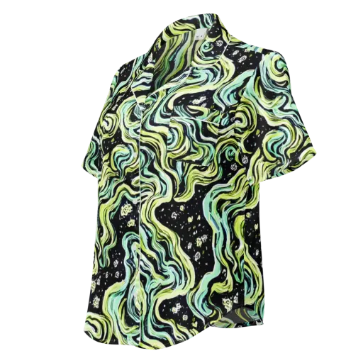 Celestial Slither on a Women's Short Sleeve Pajama Top