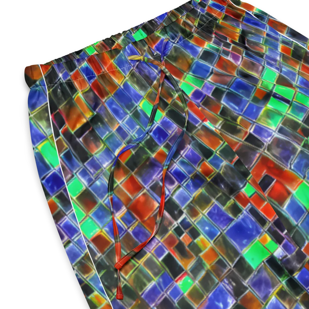 Neon Tesserae on Women's Pajama Pants — Product details