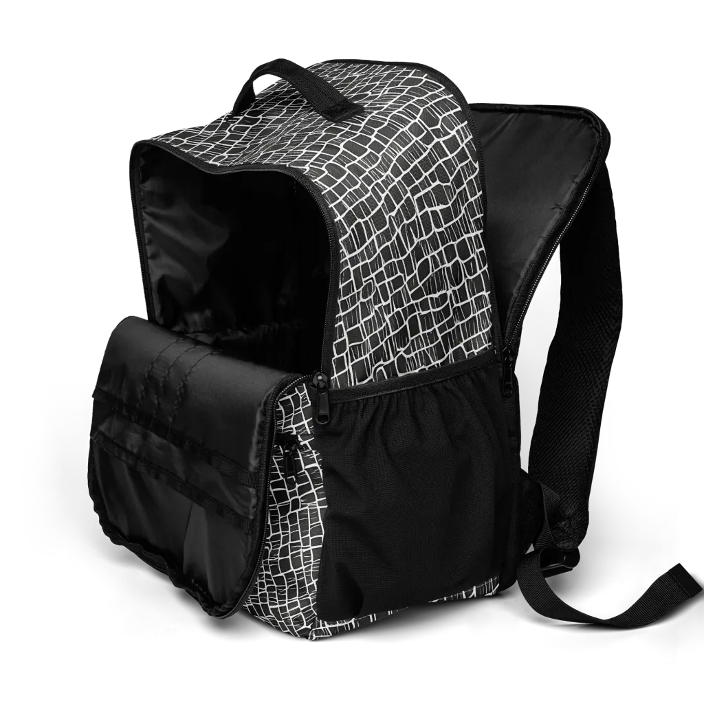 Ivory Grid on Utility Backpack — Product details 2