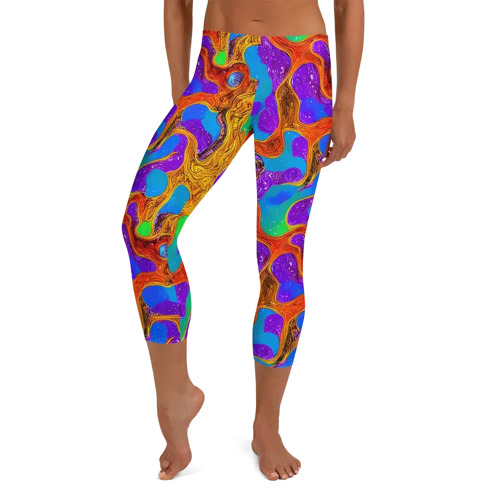 Prismwild on Capri Leggings — Front