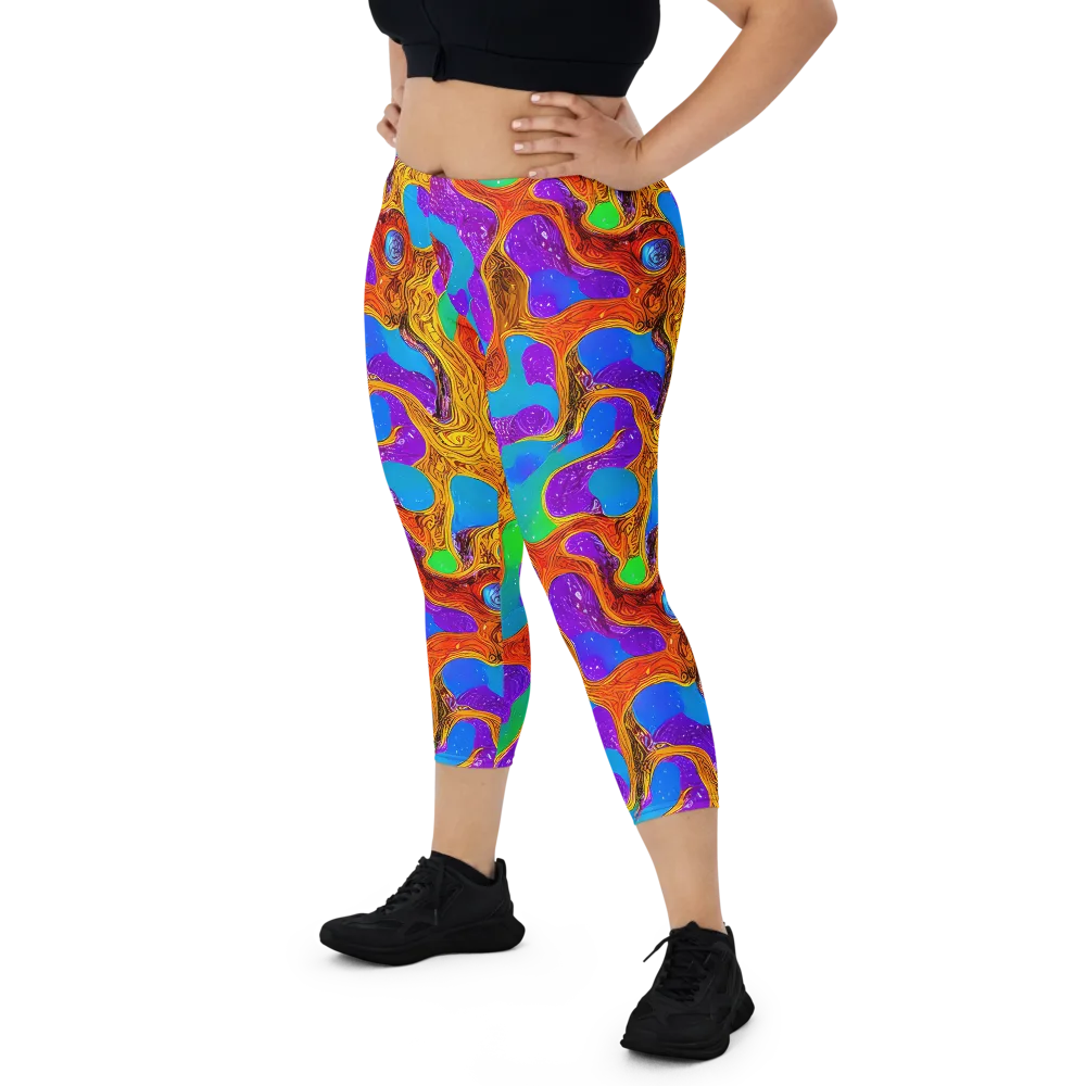 Prismwild on Capri Leggings — Front