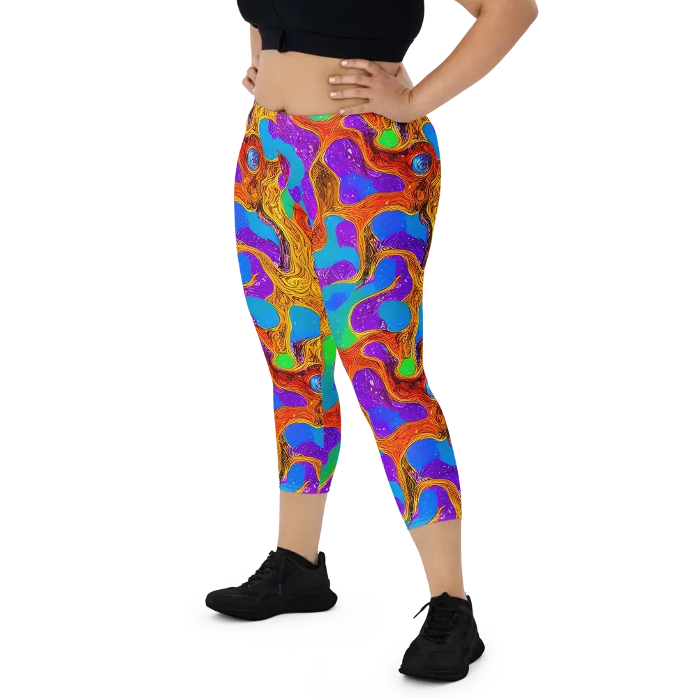 Prismwild on Capri Leggings — Front