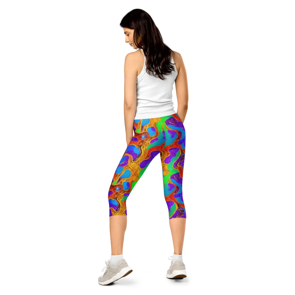 Prismwild on Capri Leggings — Back