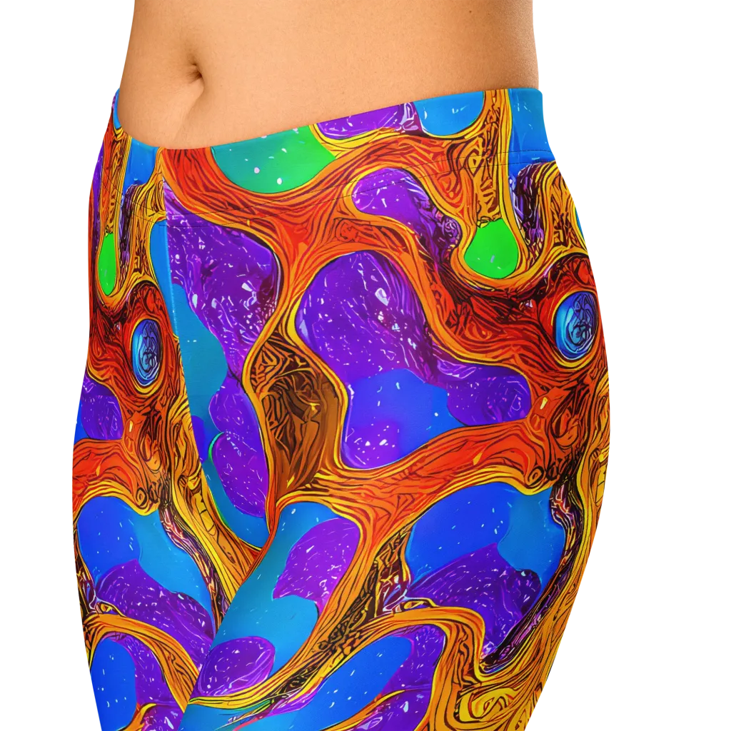 Prismwild on Capri Leggings — Zoomed-in