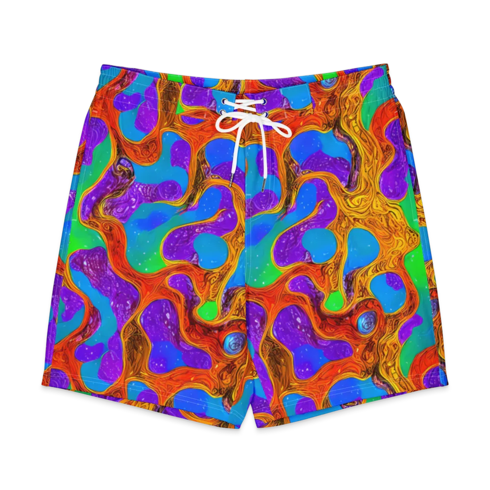 Prismwild on Men's Board Shorts — Front