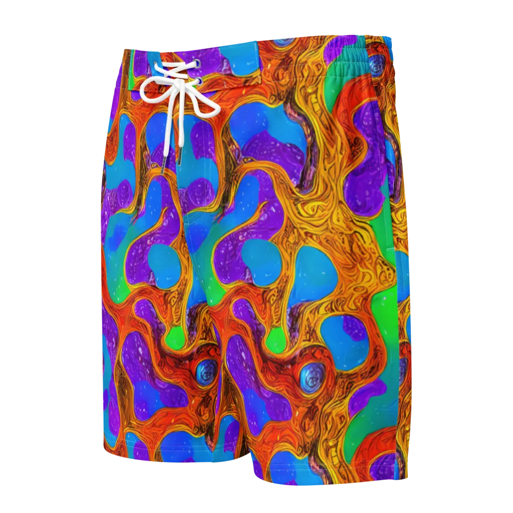 Prismwild on Men's Board Shorts — Front