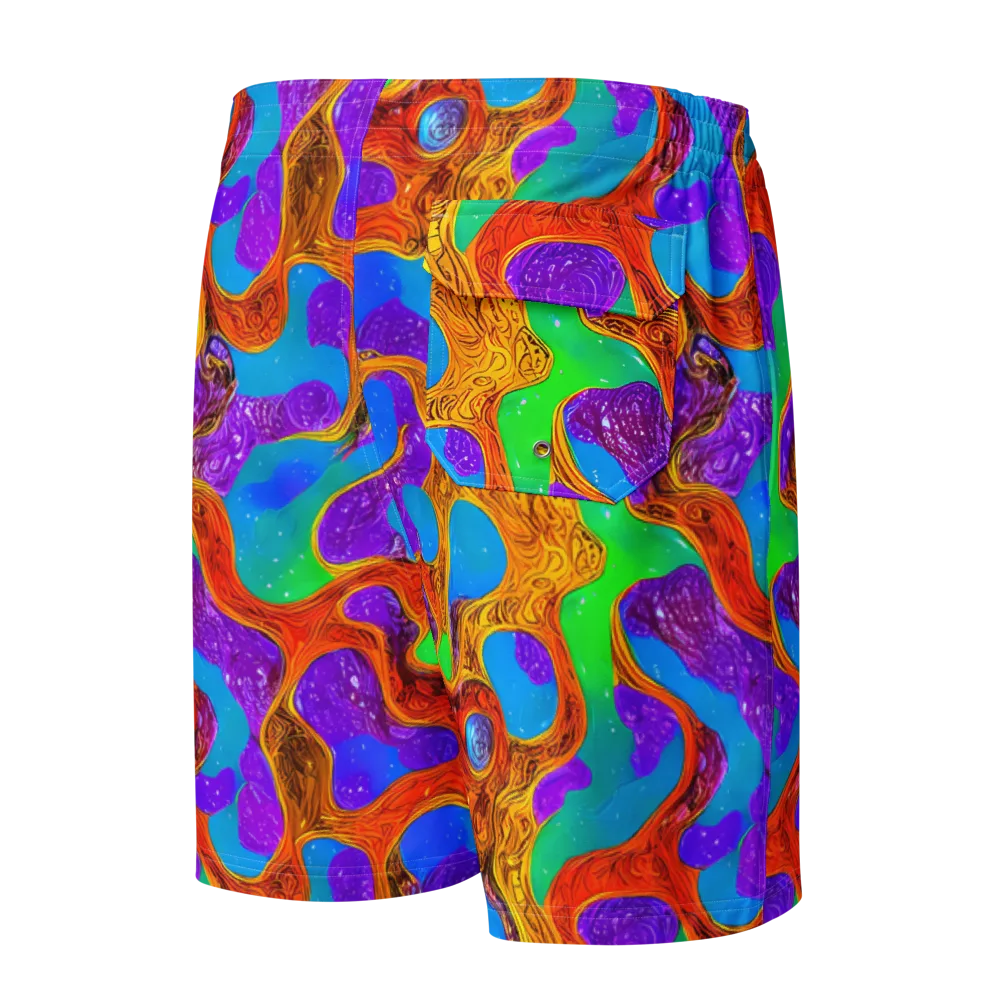 Prismwild on Men's Board Shorts — Back