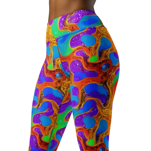 Prismwild on a Yoga Leggings